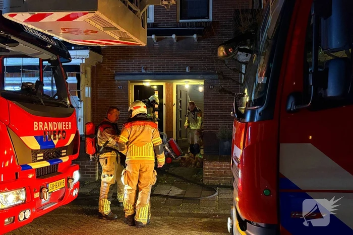Brand in woning snel gedoofd