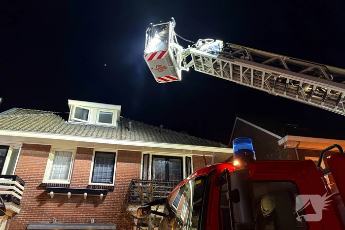 Brand in woning snel gedoofd