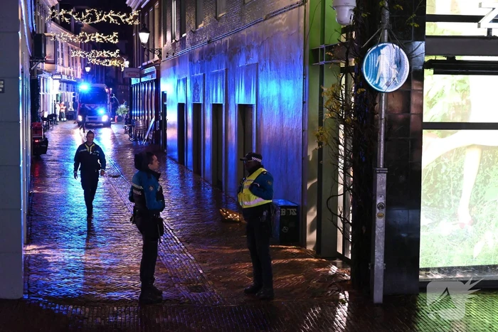 Keukenbrand in hamburgerrestaurant