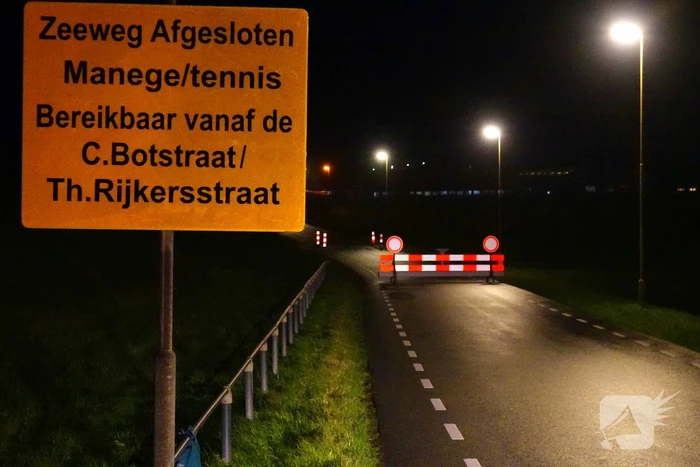 Omgeving vuurtoren Lange Jaap afgezet