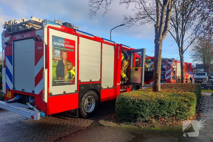 Brand in keuken snel onder controle