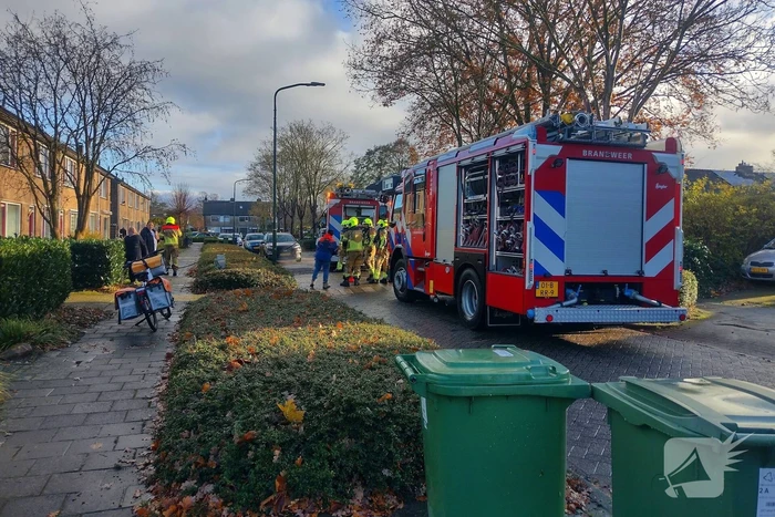 Brand in keuken snel onder controle