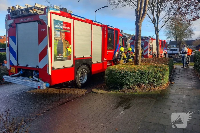 Brand in keuken snel onder controle