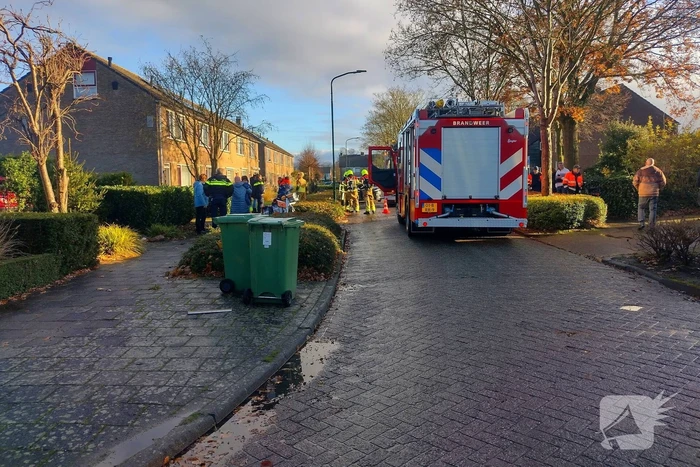 Brand in keuken snel onder controle