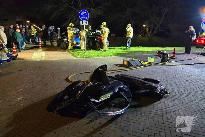 Veel bekijks bij brandweer oefening