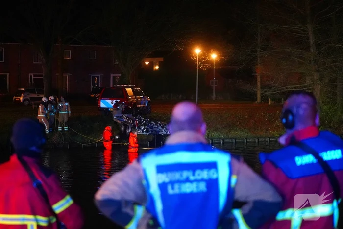 Grote zoekactie naar mogelijke drenkeling in vijver