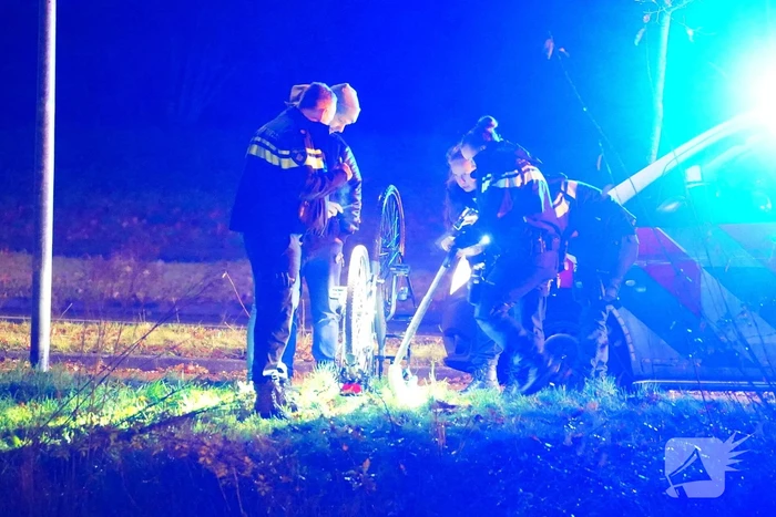 Grote zoekactie naar mogelijke drenkeling in vijver