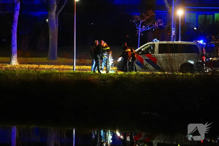 Grote zoekactie naar mogelijke drenkeling in vijver
