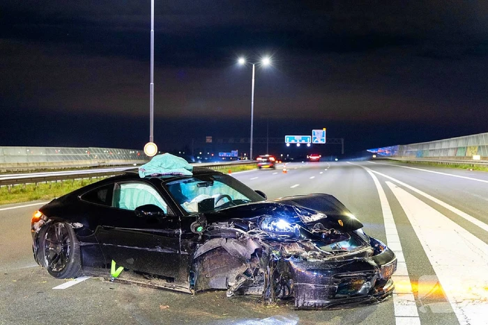 ongeval rijksweg a9 r 37,3 lijnden