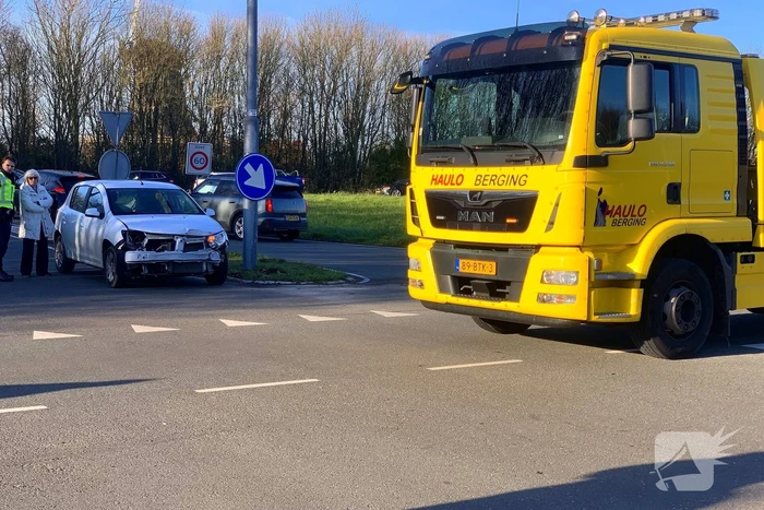 Flinke vertraging door aanrijding