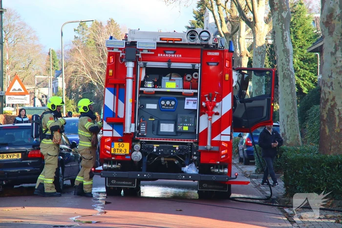 Brand op zolder snel onder controle