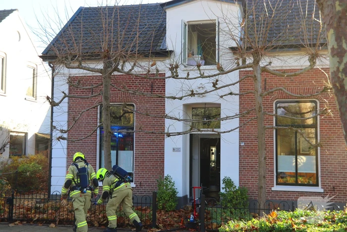 Brand op zolder snel onder controle