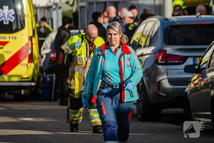 Traumateam ingezet voor incident bij autodemontage bedrijf