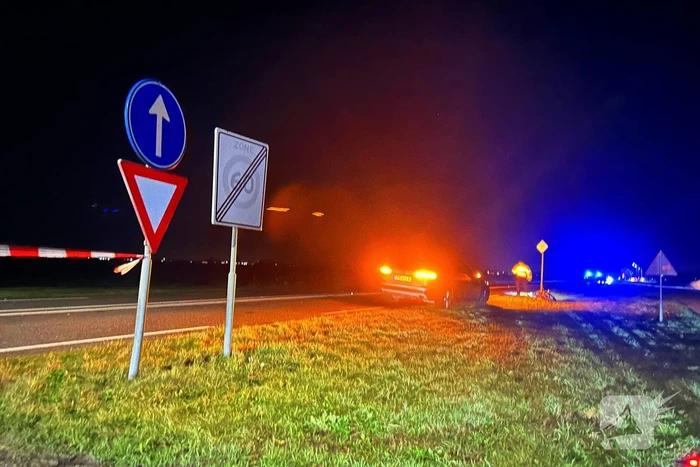 Persoon zwaargewond bij aanrijding met auto