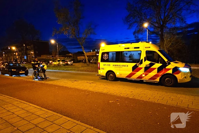 Fietser geschept door automobilist
