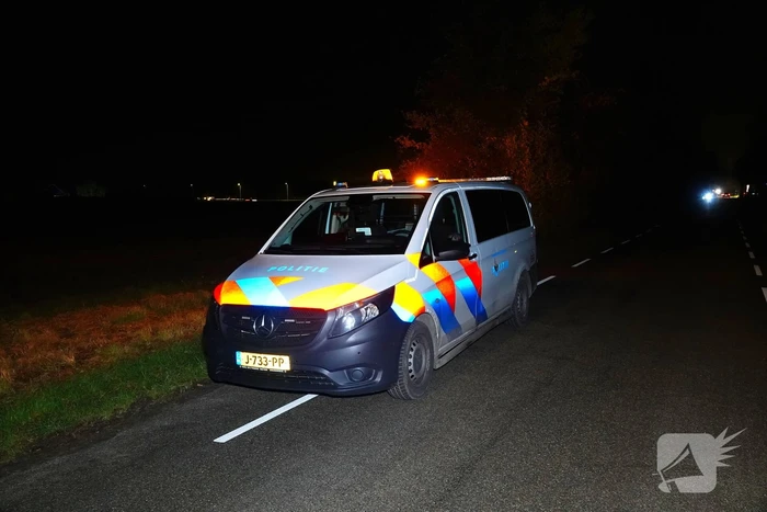 Fietser en automobilist komen met elkaar in botsing