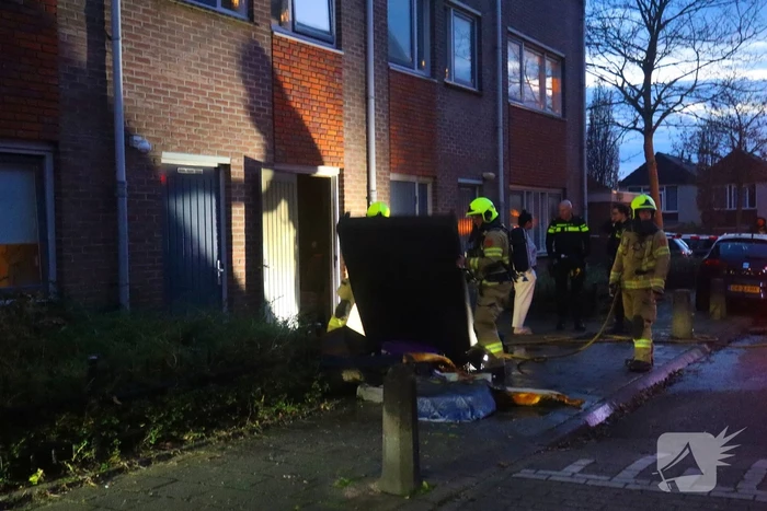 Brand in berging snel onder controle