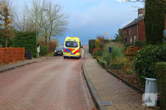 Traumahelikopter geland voor medische incident