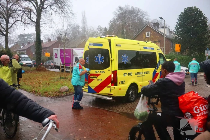 Fietser loopt hoofdwond op bij ongeval