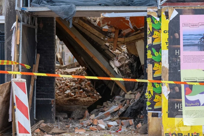 Vloer ingestort tijdens renovatie