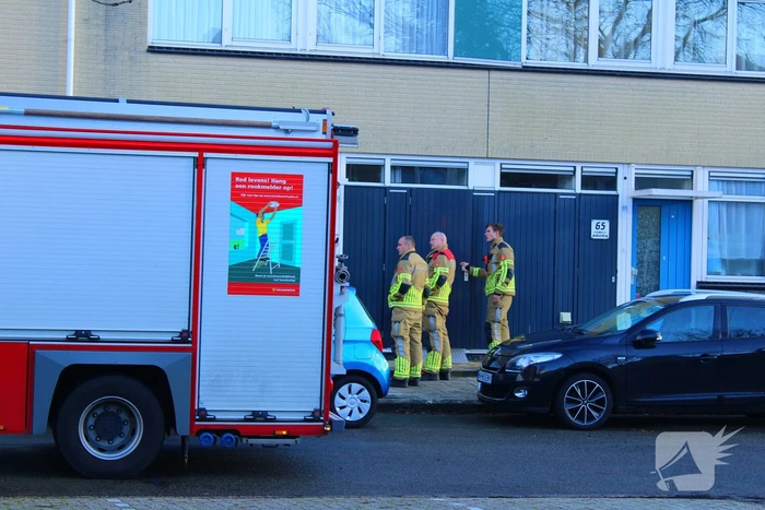 Brandweer draait gaskraan dicht na lekkage