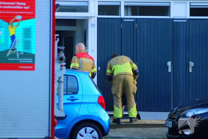 Brandweer draait gaskraan dicht na lekkage