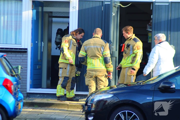 Brandweer draait gaskraan dicht na lekkage