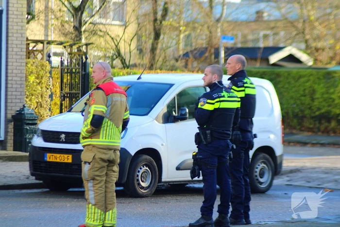 Brandweer draait gaskraan dicht na lekkage