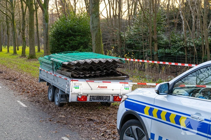 Gestolen aanhanger teruggevonden in afgelegen gebied