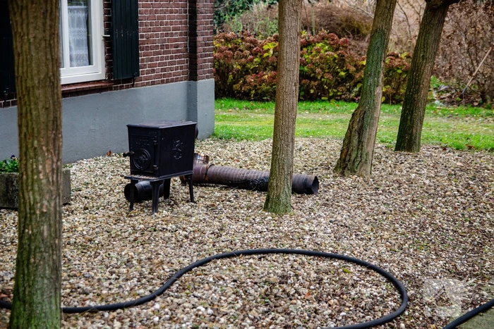 Rookontwikkeling bij schoorsteenbrand