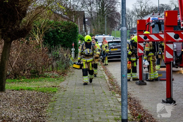Rookontwikkeling bij schoorsteenbrand