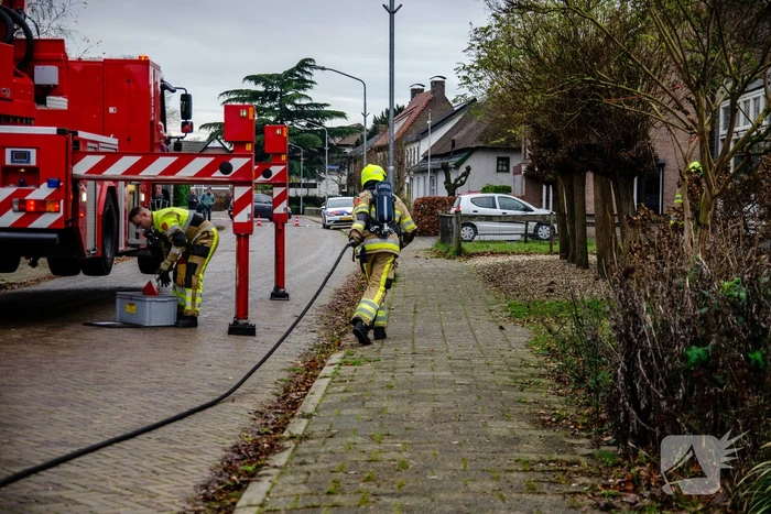Rookontwikkeling bij schoorsteenbrand