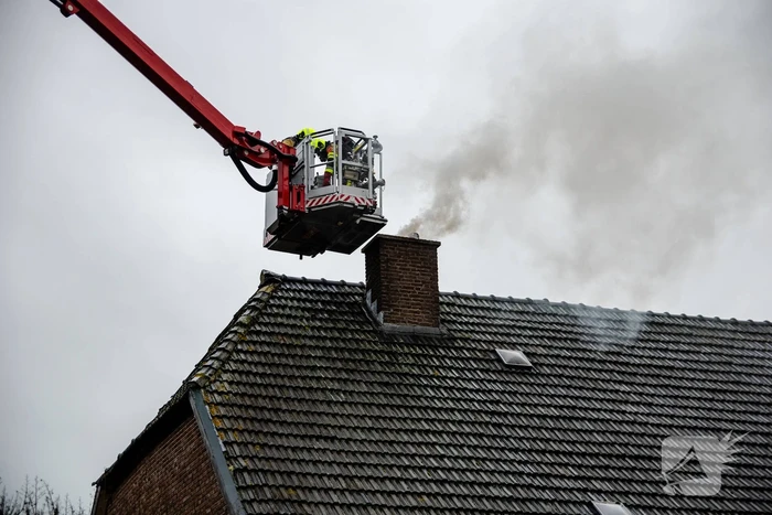 Rookontwikkeling bij schoorsteenbrand