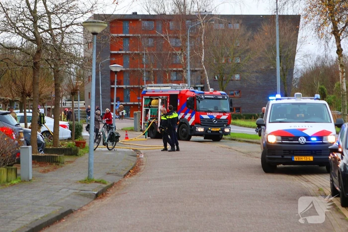 Scooter gaat in vlammen op