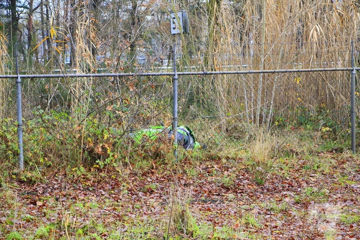 Motorrijder aangehouden na ongeval tijdens vluchtpoging
