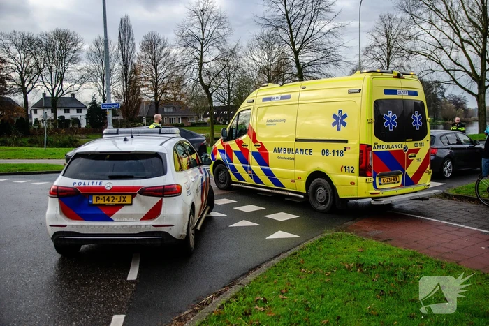 Fietser gewond bij aanrijding met auto