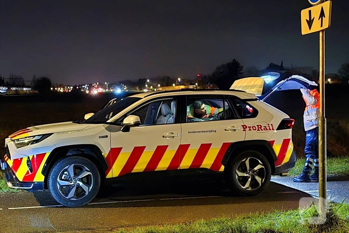 Treinverkeer gestremd door aanrijding