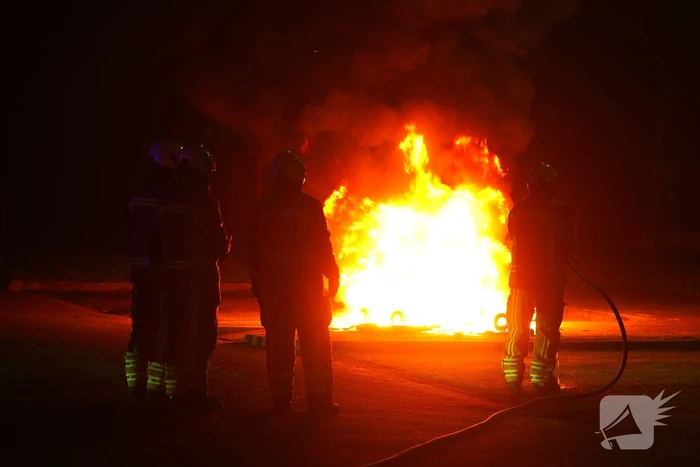 Opnieuw containers in brand gestoken