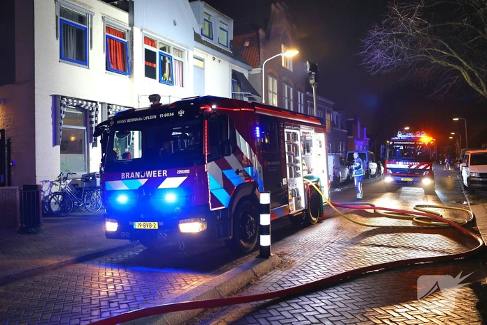 Evacuatie na brand in opvang locatie Leger des Heils