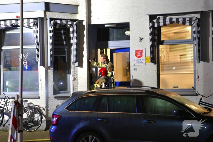 Evacuatie na brand in opvang locatie Leger des Heils