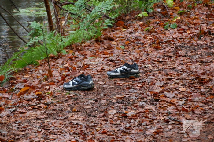 Voorbijganger vindt kinderschoenen langs water