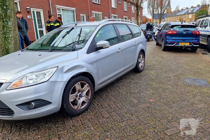 Forse schade bij aanrijding tussen meerdere voertuigen