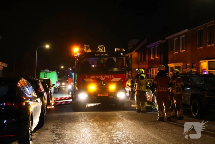 Brandweer druk met schoorsteenbrand