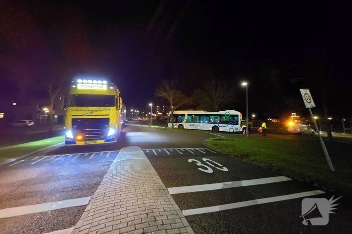 Berger druk met gestrande voertuigen