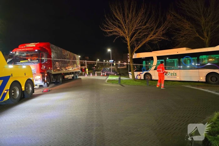 Berger druk met gestrande voertuigen