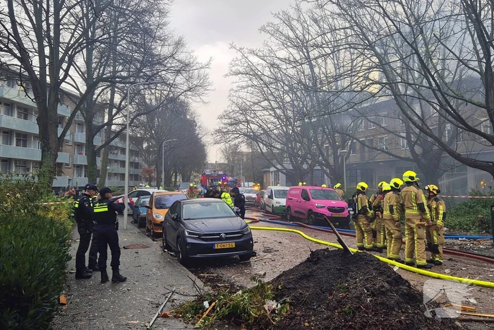 Dode en gewonden nadat deel van flat instort door explosie