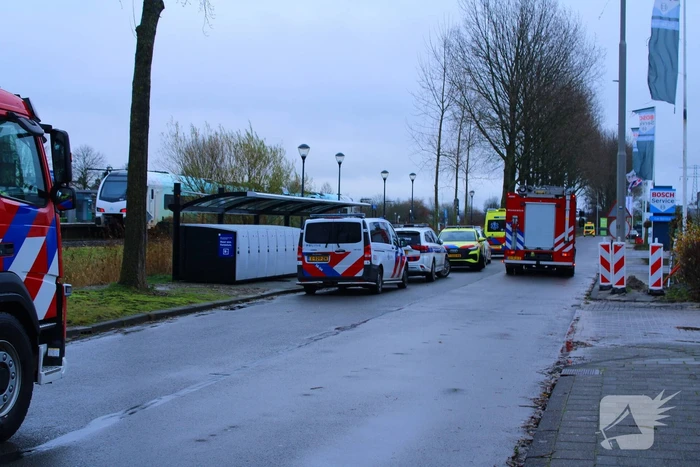 Persoon geschept door passagierstrein