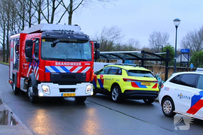 Persoon geschept door passagierstrein