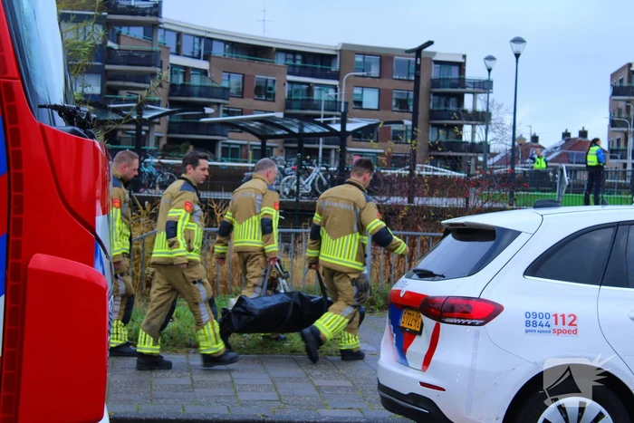 Persoon geschept door passagierstrein