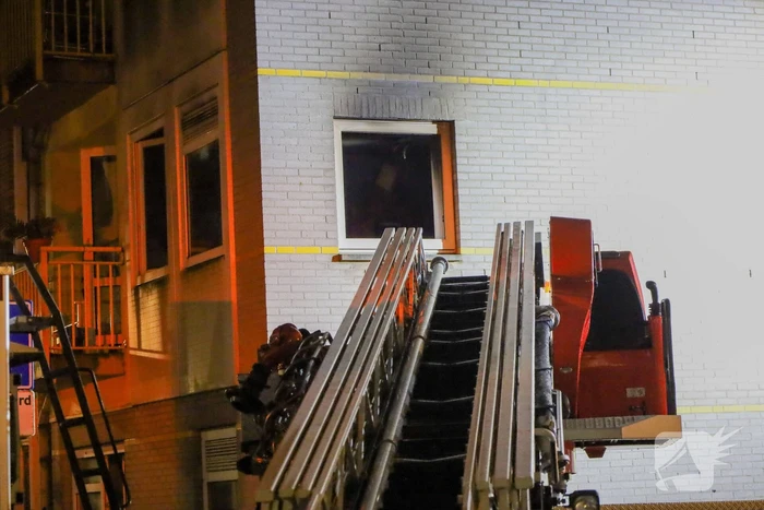 Ontplofte boiler zorgt voor brand